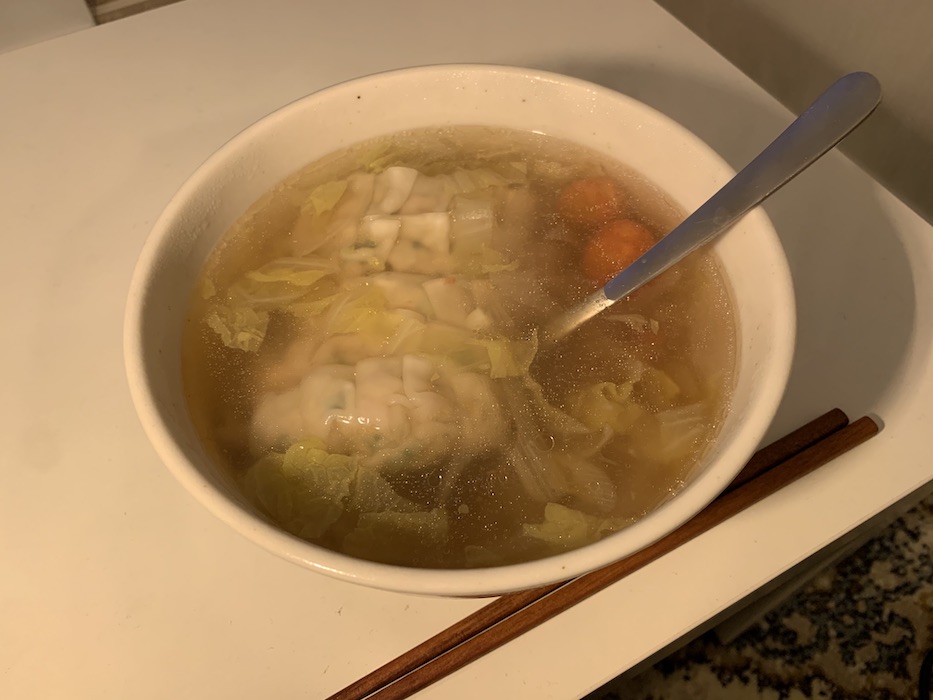 水餃子スープ